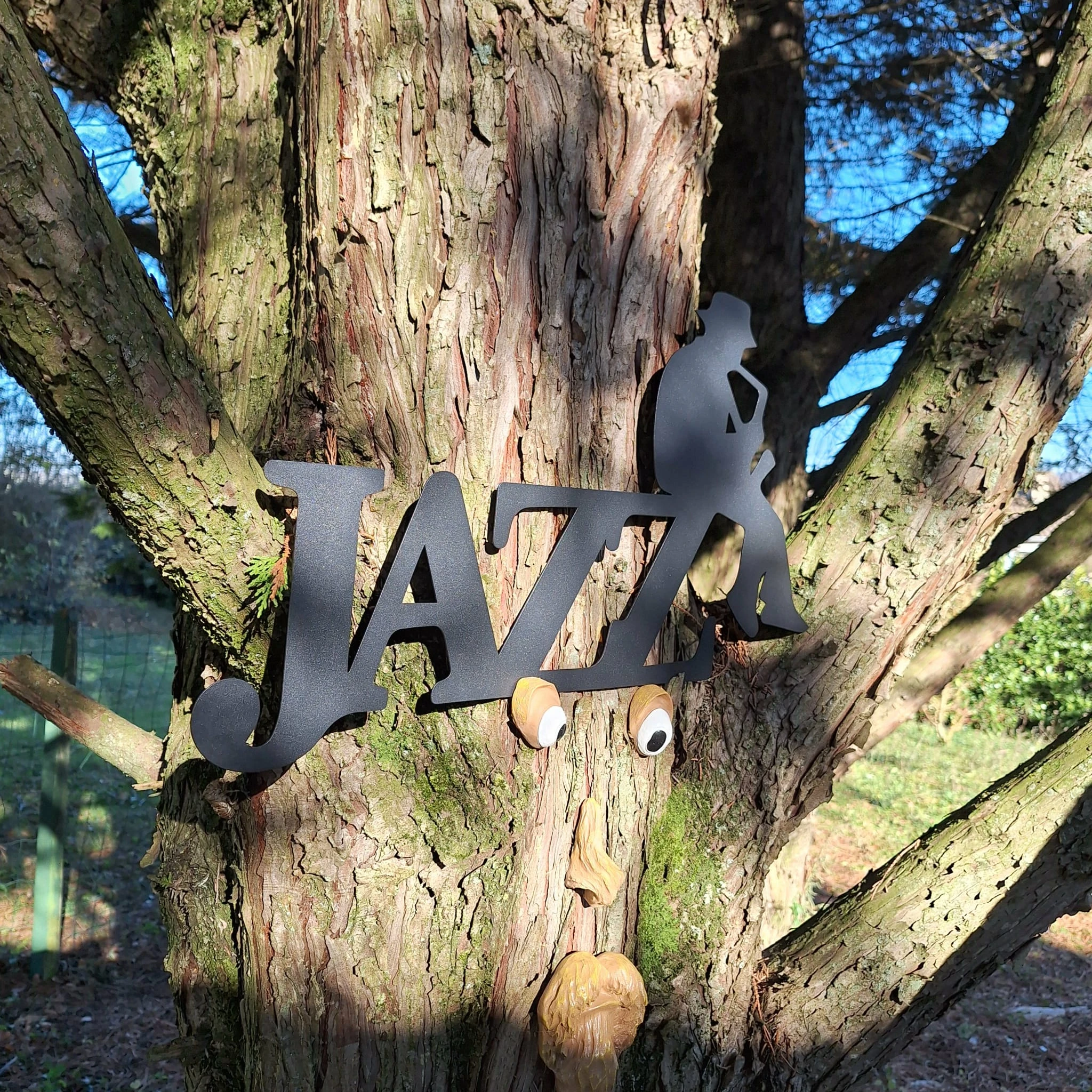 Jazz muurdecoratie 50 CM! Van metaal – photo 15
